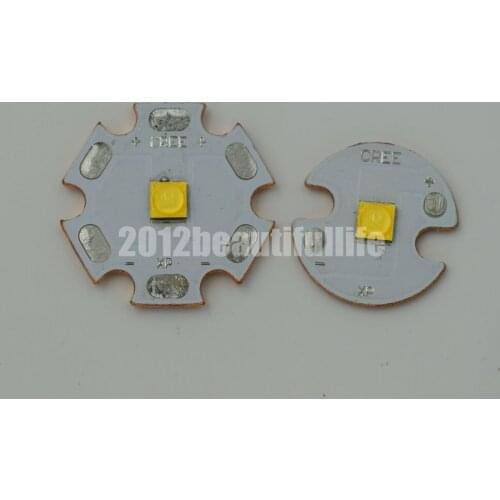5x Original Cree XTE XT-E 5W Neutral White 3900-4500K High Power Led on 16mm 20mm Copper PCB