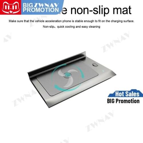 QI car wireless charger For Volkswagen Tharu 19 Volkswagen Tiguan L 18-19 Wireless Charging Car Phone Holder for iphone/Samsung