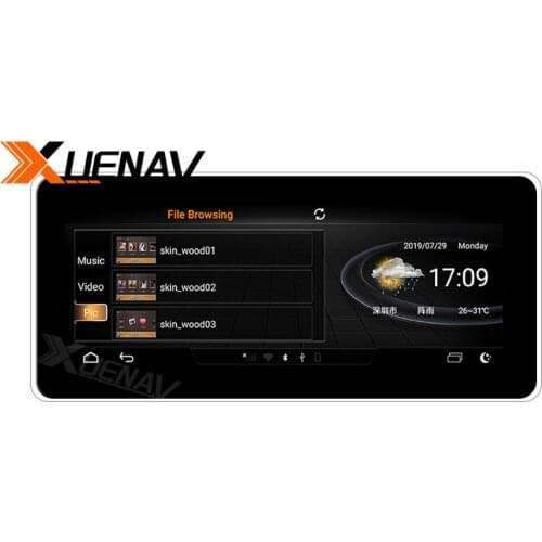 XUENAV 10.25 Inch Android System Car GPS Navigation For-AUDI A6 A7 2012-2018 Wifi BT TV Multimedia Player