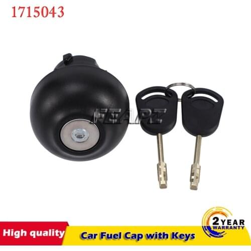Car Fuel Cap with Keys for Ford Transit MK7 2006-2018 1715043 9C119K163AA 1715043