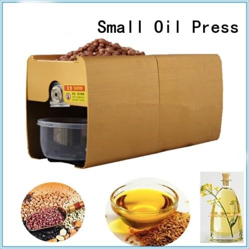 Free shipping oil expeller DL-ZYJ02 Mini Oil Pressers for Peanuts, sesame, nuts, corn, vegetable seeds, flaxseeds oil expeller