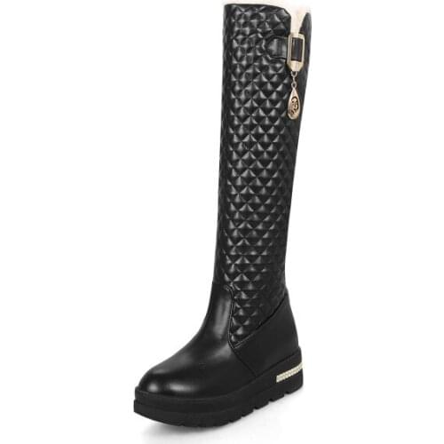 Big Size martin martin boots women woman winter martin martin boots women women shoes botas Metal pendant pearl sleeve