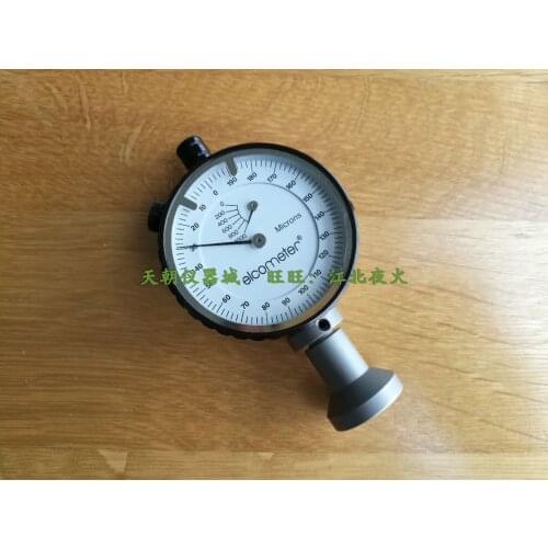 British Elcometer E123A-M sandblasting shot blasting pointer type surface roughness meter anchor pattern depth sounder