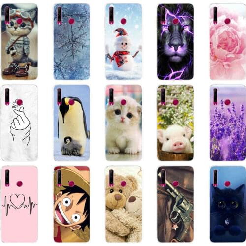 Case for Honor 10i HRY-LX1T Case Silicone tpu Back Cover Phone Cases For Huawei Honor 10i 10 i 6.21 inch coque bumper