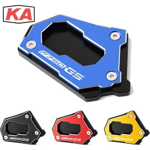 For BMW F750GS F750 GS F 750 GS 2018 2019 2020 Flash Deals Motorcycle CNC Kickstand Foot Side Stand Extension Pad Support Plate