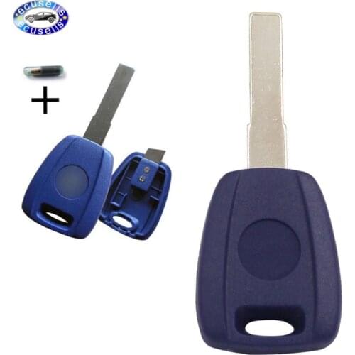 For Fiat Transponder Key Blank with ID48 Chip for Punto Stilo Bravo Doblo Panda Scudo