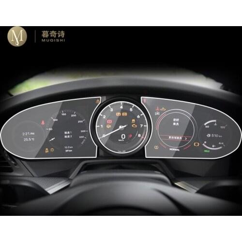 For Porsche 911 Carrera 2019 2020 Automotive interior Instrument panel membrane LCD screen TPU protective film Anti-scratch film