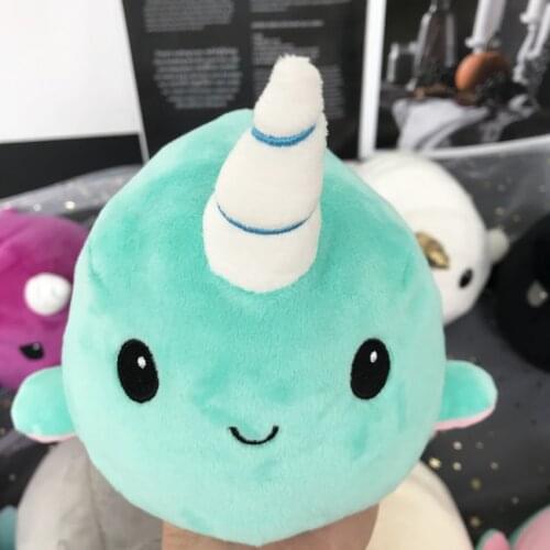 Reversible Flip Fish Stuffed Plush Doll Soft Simulation Reversible Plush Toy Color Mood Fish Plush Doll Filled Plush Child Toy