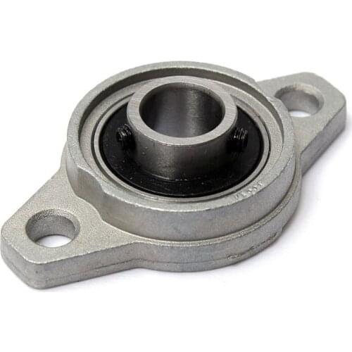 KFL001 Zinc Alloy Flanged Bearings Bearings Ball Bearings with Stand 12mm