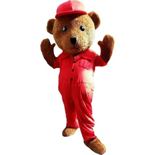 Bear Mascot Costume Cosplay Party Game Dress Outfit Advertising Halloween Adult Factory Wholesale + Free Postage