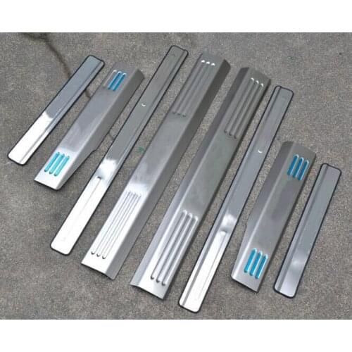 Stainless Steel Door Sill / Scuff Plate / Threshold 4pcs/set 2008 2009 2010 2011 2012 2013 2015 for Volkswagen TIGUAN