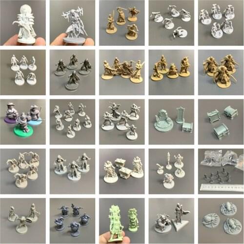 Board Game Miniatures Role Playing Figures Survivors Green Horde Warriors Spider Pig mini Model Toys
