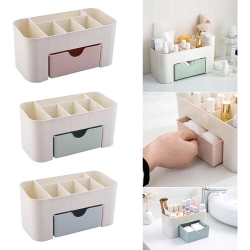 Makeup Organizer for Cosmetic Cosmetic Storage Box Organizer Desktop Jewelry Nail Polish Makeup Drawer Container Large Capacity