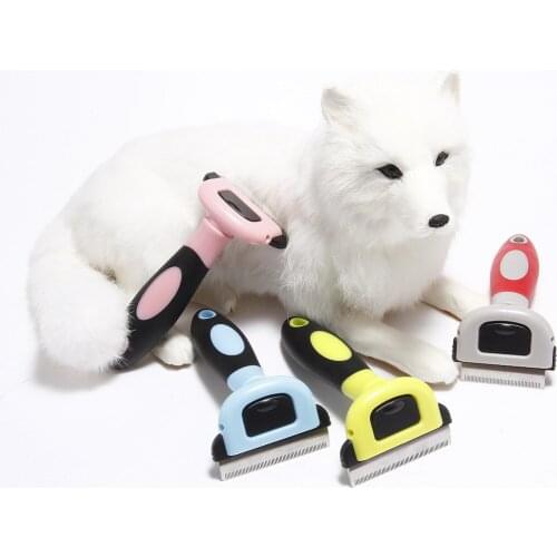 Pet Grooming Tools Suministros Para Perros Cat and Dog Hair Removal Comb Dog Brushes Pet Hair Remover Dog Cleaning Supplies