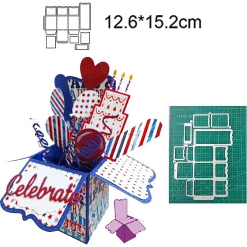 2021 Easter Box New Cutting Dies for Scrapbooking Craft Cards cutting dies for interactive cards