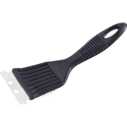 Stainless Steel Scraper Anti-Skid Treatment Careful Cleaning Barbecue Brush Cleaning Three Styles Of Copper Wire Brush