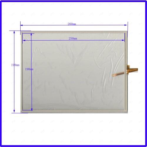 ZhiYuSun KDT7250 260*199mm 12.1inch 4 lines resistive touch panel for Car DVD Industrial control
