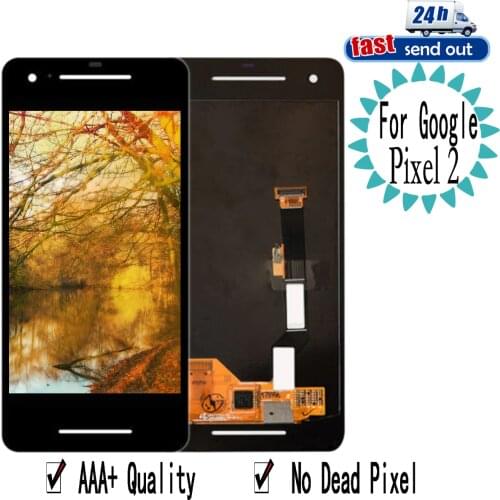 5.0" AMOLED For Google Pixel 2 LCD Display For HTC Nexus S2 Touch Screen Digitizer Assembly Replacement For Google Pixel2