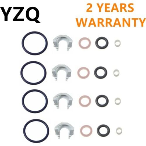 03H198149 4Set Fuel Injector Seal Repair Kit For VW Passat Touareg 2006--2017 Audi Q7 2007--2015 3.6L 03H198149A 03H 198 149