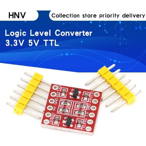 10pcs Logic Level Converter 3.3V 5V TTL / bi-directional conversion system