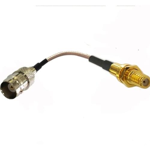 10pcs Microdot Compatible M5 Female to BNC Female Connector 10-32 UNF Vibration Acceleration Sensor Test Pigtail RG316 Cable 10/15/20/30/50cm 1/2/3m