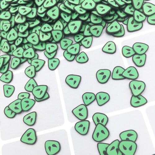 100g 3D Grimace Polymer Hot Soft Clay Slices Clay Sprinkles for DIY Crafts Making Nail Stickers Phone Deco:5mm