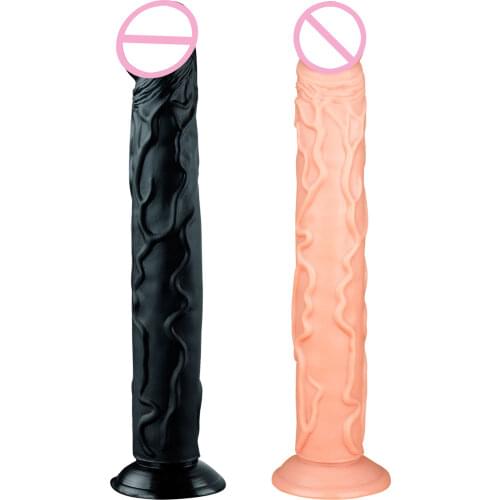 Super Long 13.4 Inch Healthy PVC Big Dildo Realistic Penis with Strong Suction Cup Sex Toys for Women Masturbation Sex Products