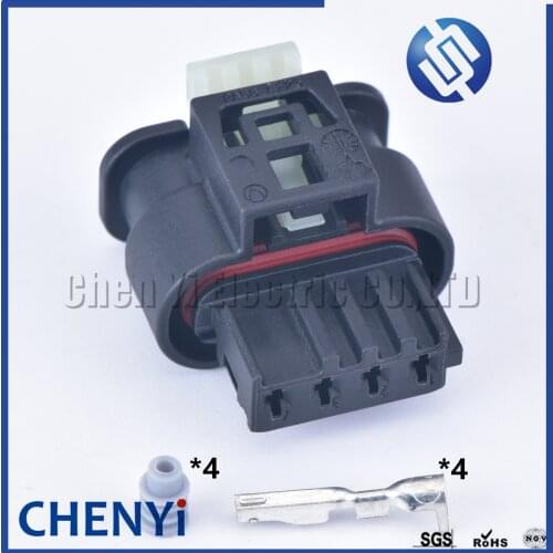 4 Pin female air flow sensor meter plug waterproof connector 8509441-04 for BMW 1 series 3 series 5 series F20 F30 F35 F10 F18
