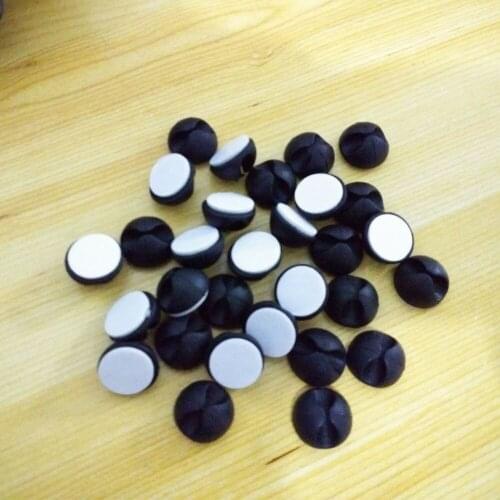 500PCS New Wholesale Smart Wire Cord Cable Clips Ties Organizer Line Fixer Holder Free Shipping