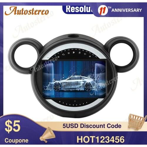 Android 9.0 64+4GB Car GPS Navi Auto StereoFor Mini R56 R60 Cooper 2007-2014 Radio Tape Recorder Headunit Car Multimedia Player