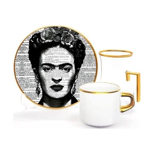 Drop Focus Handled Tea & Coffee Set 18 pieces Frida