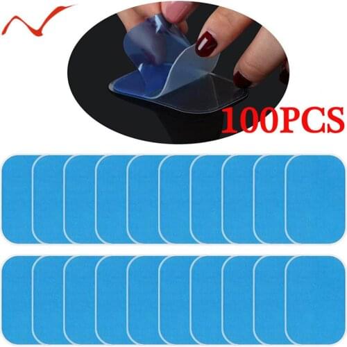 100PCS Fitness Gel Pads Replacement For EMS Muscle Training ABS Abdominal Trainer Hydrogel Electrode Pad