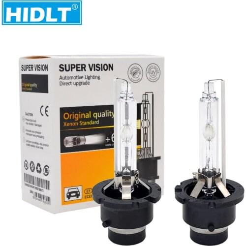 HIDLT Auto Car Headlight Bulbs 35W 55W Xenon D2S D4S 6000K 5000K 8000K 4300K HID Replacement Bulb For D2R D4R Xenon Ballast Kit