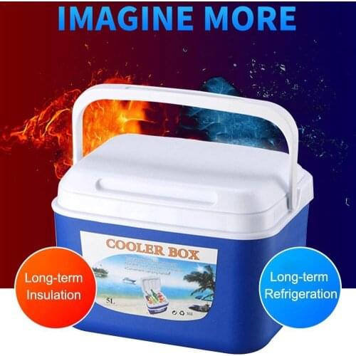 Refrigerator, fishing box, picnic refrigerator 1-13L household small refrigerator Camping refrigerator