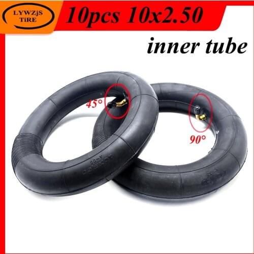 Good Quality 10pcs 10x2.50 Inner Tube 10*2.50 Inner Camera for Electric Scooter Accessories