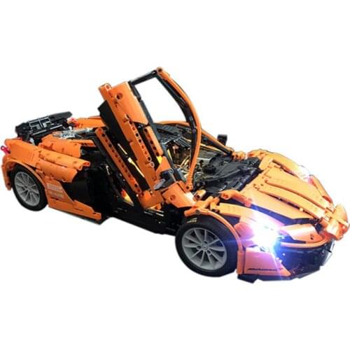 DIY Remote Control Lighting Kit USB LED Light Kit For Blocks 20087 McLaren Racing Car LED Included Only