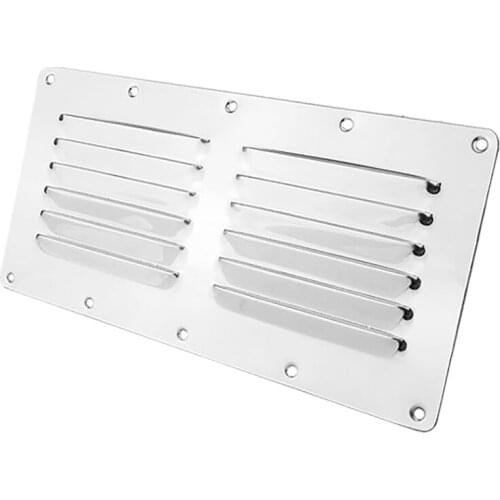Stainless Steel Marine Air Vent Cover Boat Louvered Vent Marine Accessories