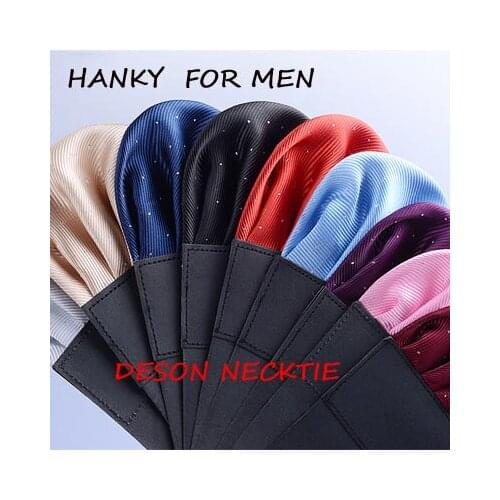 Men Pocket Square Hankerchief Silver Shining Pocket Wedding Party Accessories Handkerchief