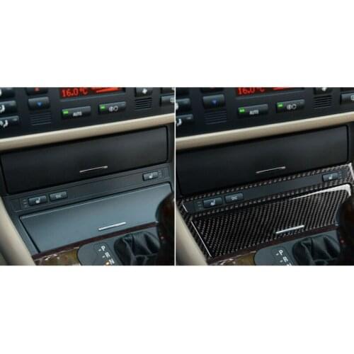 Carbon Fiber Frame Cover Trim For BMW 3 Series E46 1998-2005 Replacement