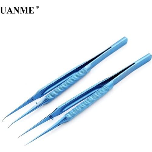 Titanium Alloy Tweezers Professional Repair Fingerprint Fly Line Phone Motherboard Precise Antimagnetic Electronics Tweezers