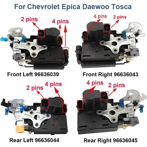 New Door Lock Actutator Central Latch Front Rear Left Right 96636039 96636043 96636044 96636045 For Chevrolet Epica Daewoo Tosca