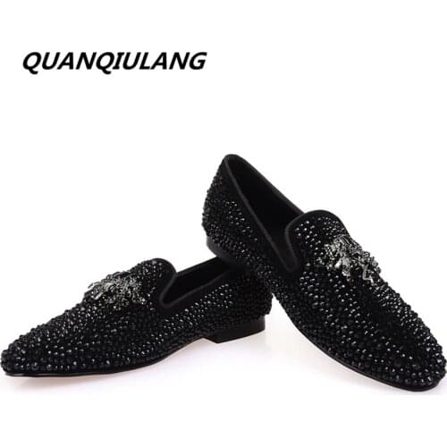 QUANQIULANG Mens Loafers