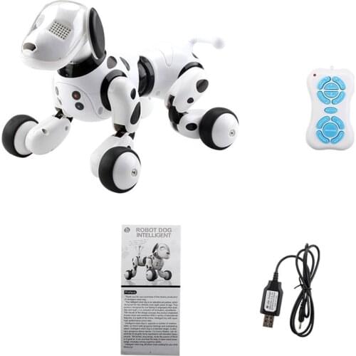 Robot Dog Electronic Pet Intelligent Dog Robot Toy 2.4G Smart Wireless Talking Remote Control Kids Gift For Birthday