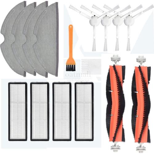 Main Roller Brush Hepa Filter Side Brush For Xiaomi Mijia 1C STYTJ01ZHM Xiomi MI Robot Vacuum Cleaner Xaomi Spare Accessories