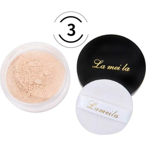 Brand New long-lasting loose powder makeup translucent powder oil-control natural ingredient setting powder brighten waterproof