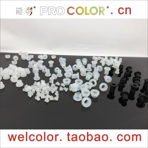 Custom Quality T shape anti vibration moulded hollow small Silicone rubber hole plug OD 4mm 5/32" 4.0 MM ID 2mm 5/64" 2 2.0 MM