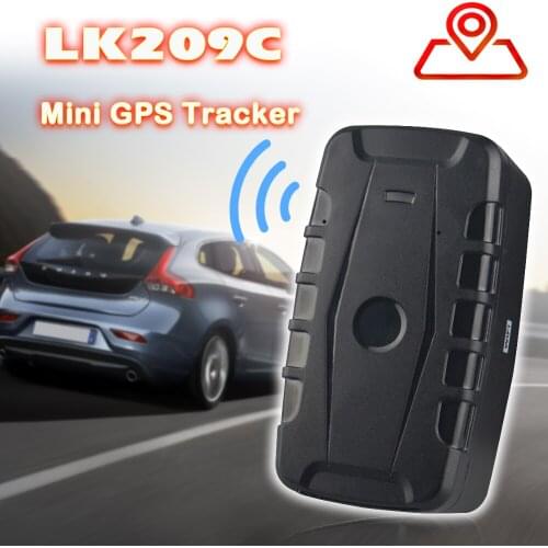 High Quality GPS Vehicle Tracker LK209C Waterproof Car Locator Remoting Monitoring Device Overspeed alert Shaking sensor alert