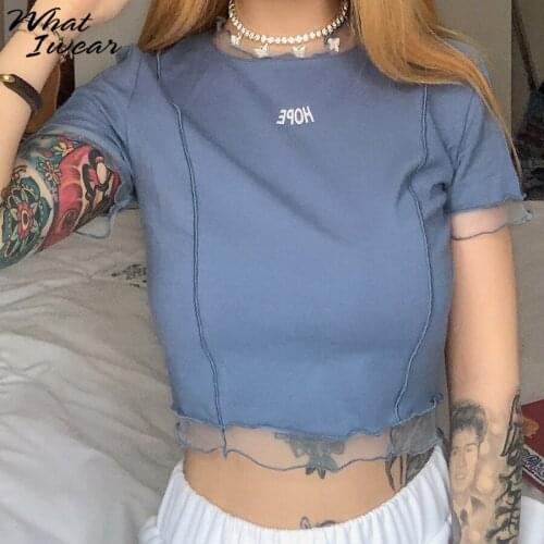 Women Casual T-shirts Cotton Soft Fabric Lace up Short Sleeve Girl Shirt Summer Crop Top Female Short Basic Tees Harajuku