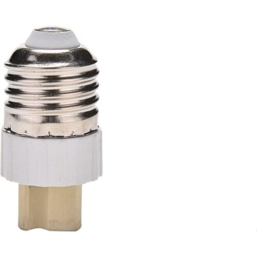 1Pcs E27 Male to G9 Female Socket Base LED Halogen CFL Light Bulb Lamp Adapte