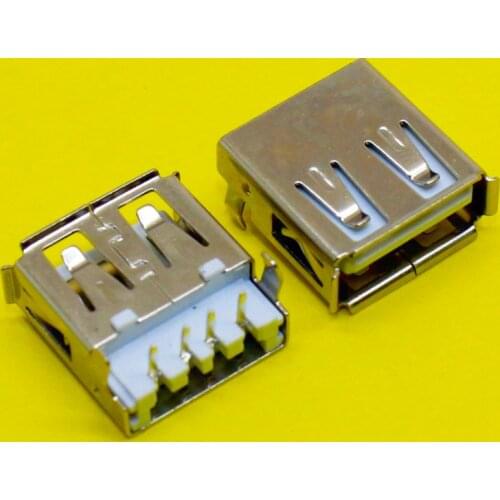 1x Notebook Laptop USB Jack USB female Socket 2.0 USB 90 Degree Connector For Desktop Laptop PC charger etc